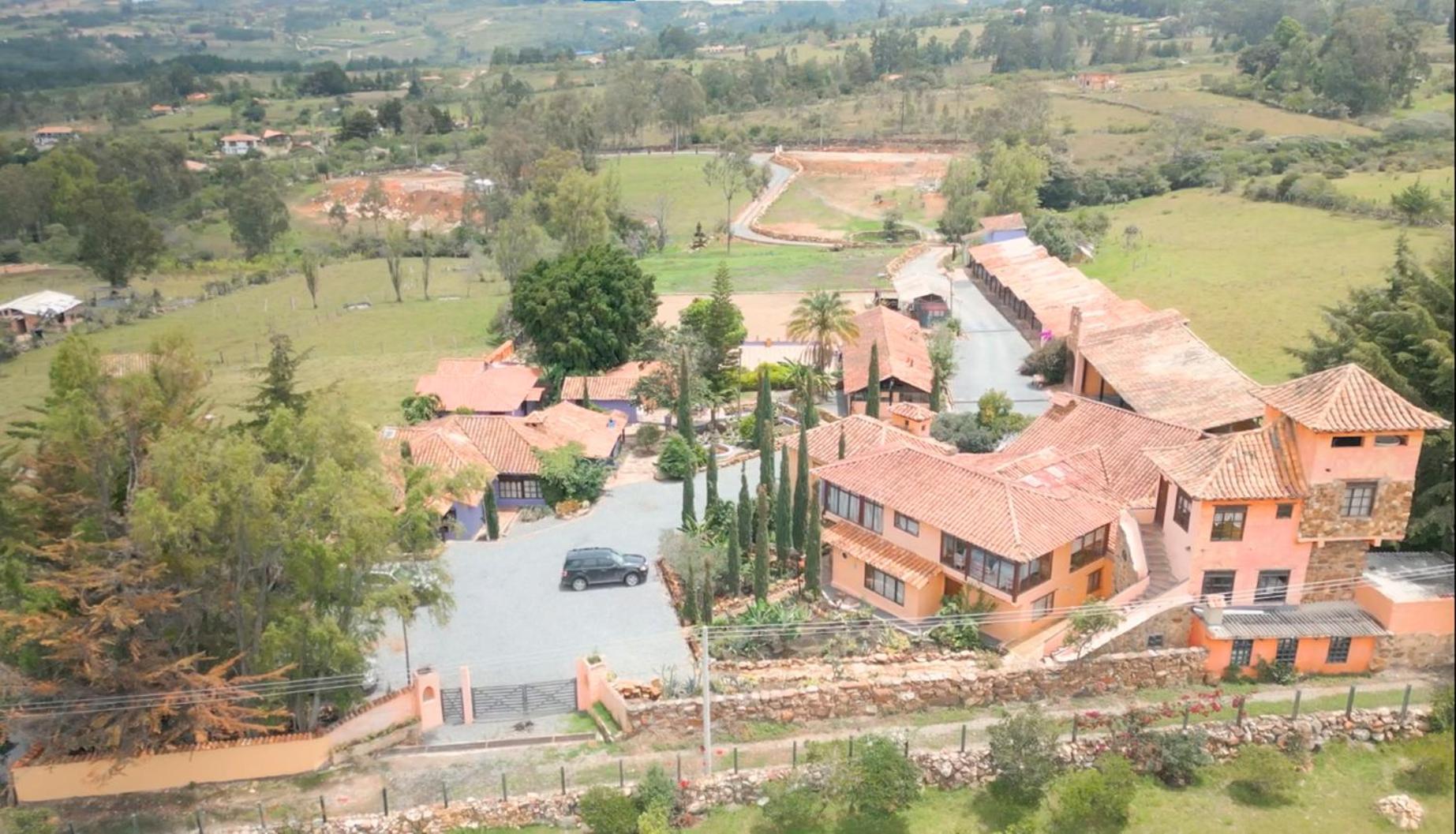Hacienda Flamingo Guest House Villa de Leyva Ngoại thất bức ảnh